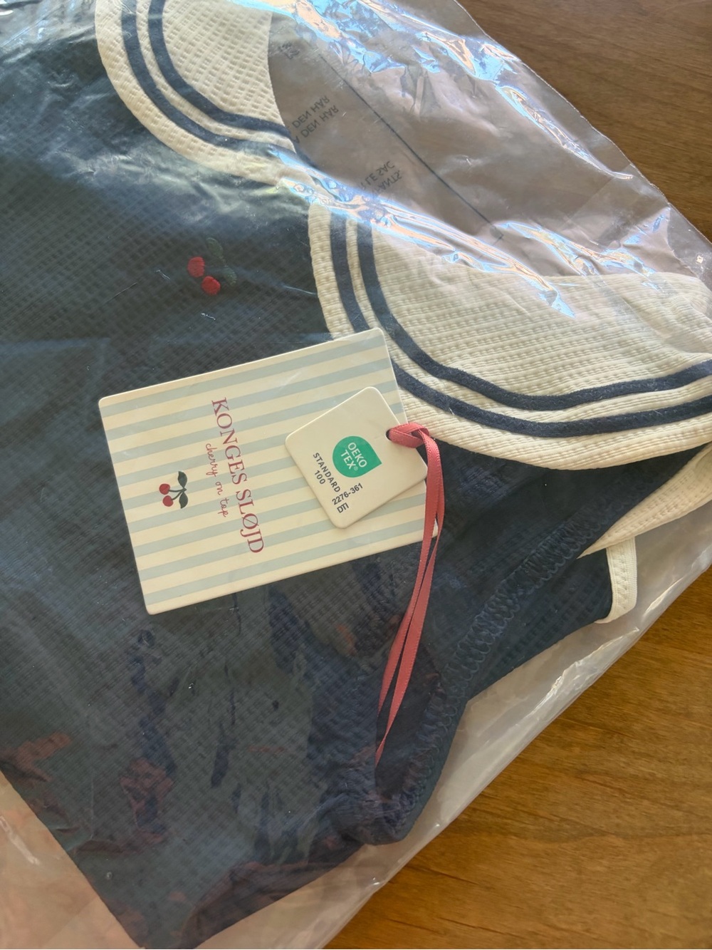 NWT Konges Sløjd Navy Blazer Sailor Swimsuit Girls Multiple Sizes - Picture 6 of 6